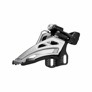 SHIMANO DEORE M4100 SIDE SWING E-TYPE - stříbrná/černá obraz