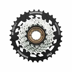 SHIMANO vícekolečko - TZ510 7 MEGA RANGE - stříbrná/černá obraz