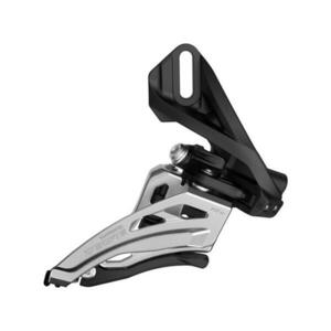 SHIMANO DEORE M4100 SIDE SWING D-TYPE - stříbrná/černá obraz
