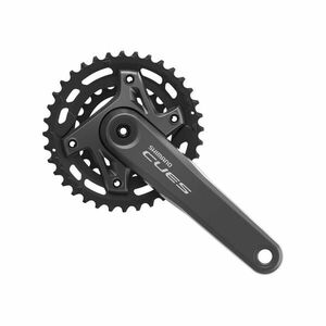 SHIMANO kliky s převodníkem - CUES U6000-2 175mm 36/22 - černá obraz