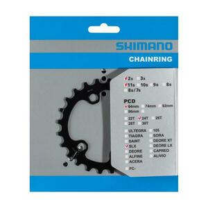 SHIMANO převodník - SLX M7000 24 - černá obraz