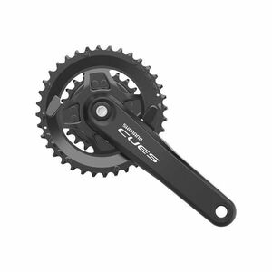SHIMANO kliky s převodníkem - CUES U4000-2 175mm 36/22 - černá obraz