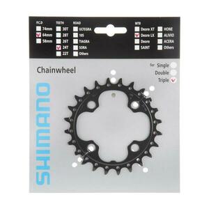 SHIMANO převodník - SLX M660 24 - černá obraz