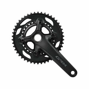 SHIMANO kliky s převodníkem - GRX RX610 - 1 175mm 46/30 - černá obraz