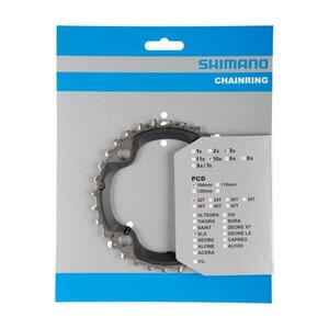 SHIMANO převodník - SLX M670 32 - černá obraz