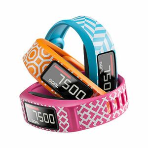 GARMIN řemínek - VÍVOFIT 2 - PALM BEACH - růžová/oranžová/tyrkysová obraz