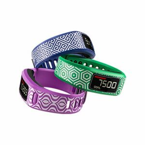 GARMIN řemínek - VÍVOFIT WAIKIKI - fialová/modrá/zelená obraz