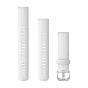 GARMIN řemínek - QUICK RELEASE 18 MM - bílá/stříbrná obraz