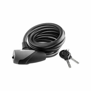 LONGUS zámek na kolo - SMUR 10/1800mm - černá obraz