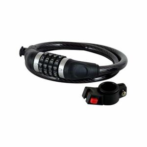 LONGUS zámek na kolo - CODE 12/950mm - černá obraz