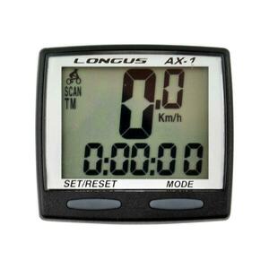 LONGUS cyklopočítač - CYKLO COMPUTER AX-1 - černá obraz