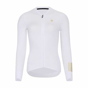 RIVANELLE Cyklistický dres s dlouhým rukávem letní - VICTORIOUS GOLD ELITE LADY - bílá 2XL obraz