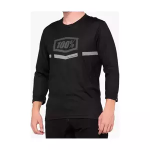 100% SPEEDLAB dres s 3/4 rukávem - AIRMATIC 3/4 - černá M obraz