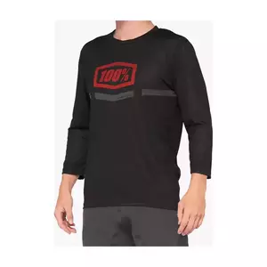 100% SPEEDLAB dres s 3/4 rukávem - AIRMATIC 3/4 - černá/červená XL obraz