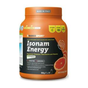 NAMEDSPORT nápoj - ISONAM ENERGY ORANGE 480 g obraz