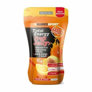 NAMEDSPORT Cyklistická výživa - TOTAL ENERGY FRUIT JELLY PEACH/ORANGE/LEMON 42g obraz