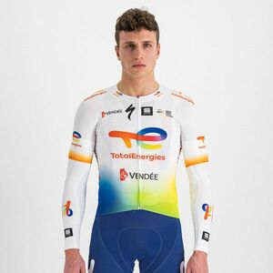SPORTFUL Cyklistické návleky na ruce - TOTAL ENERGIES - bílá M obraz
