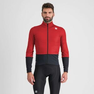 SPORTFUL Cyklistická větruodolná bunda - TOTAL COMFORT - červená/černá XL obraz