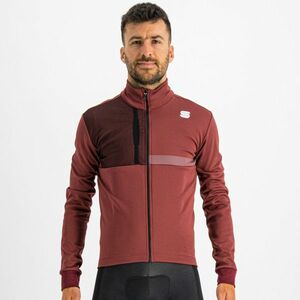 SPORTFUL Cyklistická zateplená bunda - GIARA SOFTSHELL - hnědá 2XL obraz