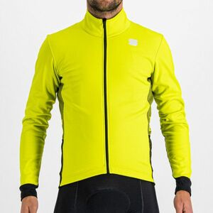 SPORTFUL Cyklistická větruodolná bunda - NEO SOFTSHELL - žlutá M obraz
