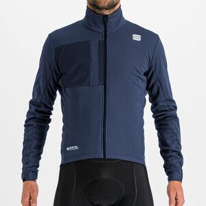 SPORTFUL Cyklistická zateplená bunda - SUPER - modrá XL obraz
