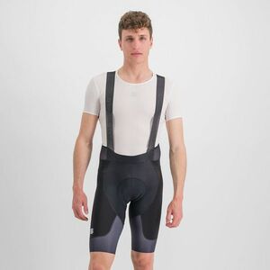 SPORTFUL Cyklistické kalhoty krátké s laclem - TOTAL COMFORT - černá S obraz