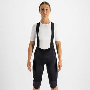 SPORTFUL Cyklistické kalhoty krátké s laclem - BODYFIT PRO THERMAL - černá S obraz