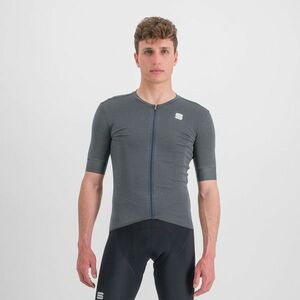 SPORTFUL Cyklistický dres s krátkým rukávem - MONOCROM - antracitová 2XL obraz
