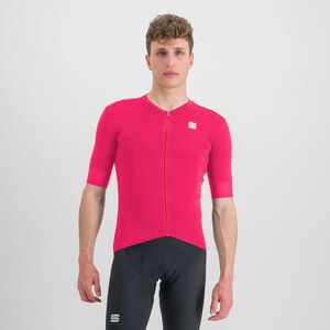 SPORTFUL Cyklistický dres s krátkým rukávem - MONOCROM - růžová M obraz