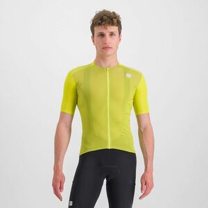 SPORTFUL Cyklistický dres s krátkým rukávem - SUPERGIARA - žlutá XL obraz