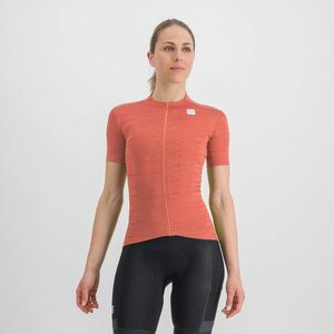 SPORTFUL Cyklistický dres s krátkým rukávem - SUPERGIARA - oranžová S obraz
