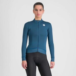 SPORTFUL Cyklistický dres s dlouhým rukávem zimní - MONOCROM THERMAL - modrá S obraz