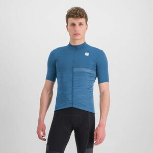 SPORTFUL Cyklistický dres s krátkým rukávem - GIARA - modrá 3XL obraz
