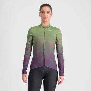 SPORTFUL Cyklistický dres s dlouhým rukávem zimní - ROCKET THERMAL - zelená S obraz