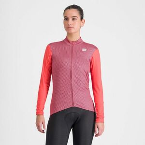 SPORTFUL Cyklistický dres s dlouhým rukávem zimní - CHECKMATE THERMAL - červená XL obraz
