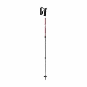 LEKI hole - TRAIL LITE 100-135 cm - bílá/červená obraz