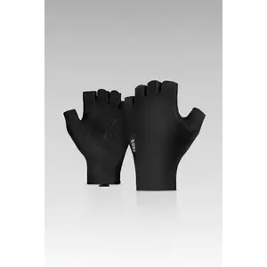 GOBIK Cyklistické rukavice krátkoprsté - MAMBA 2.0 - černá XL obraz