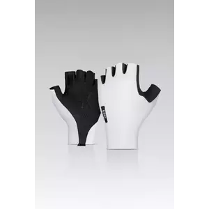 GOBIK Cyklistické rukavice krátkoprsté - MAMBA 2.0 - bílá XL obraz