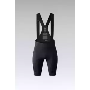 GOBIK Cyklistické kalhoty krátké s laclem - MATT 2.0 K9 W - černá S obraz