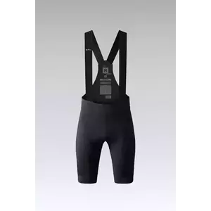 GOBIK Cyklistické kalhoty krátké s laclem - MATT 2.0 K10 - černá 2XL obraz