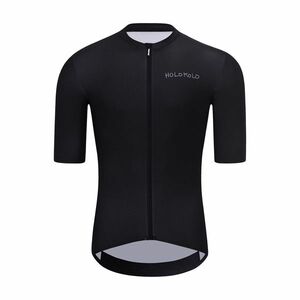 HOLOKOLO Cyklistický dres s krátkým rukávem - OCTOPUS - černá/bílá 4XL obraz