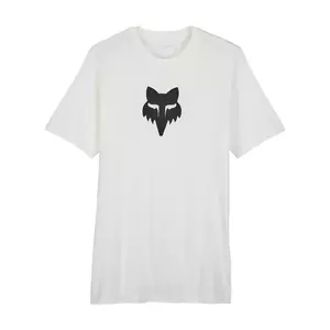 FOX Cyklistické triko s krátkým rukávem - FOX HEAD PREM - bílá 2XL obraz