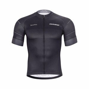 BONAVELO Cyklistický dres s krátkým rukávem - GIRO D´ITALIA - černá 4XL obraz