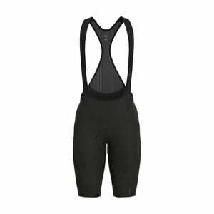 ALÉ Cyklistické kalhoty krátké s laclem - R-EV1 K-COLDBLACK 2.0 - černá S obraz