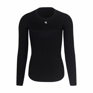 RIVANELLE Cyklistické triko s dlouhým rukávem - WINTER BASE LAYER - černá L obraz