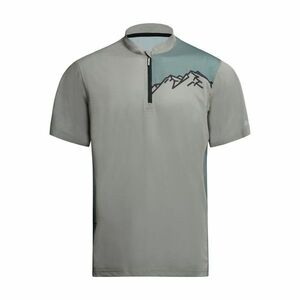 HOLOKOLO Cyklistický dres s krátkým rukávem - ADVENTURE - zelená 2XL obraz