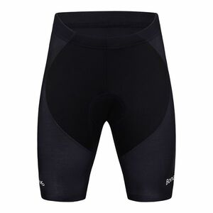 BONAVELO Cyklistické kalhoty krátké bez laclu - TEAM KIDS - černá M-145cm obraz