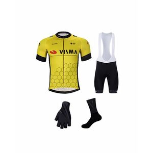 BONAVELO Cyklistický mega set - JUMBO-VISMA 2025 - černá/žlutá obraz