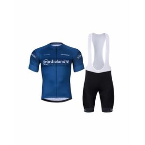 BONAVELO Cyklistický krátký dres a krátké kalhoty - GIRO D´ITALIA - modrá/černá obraz