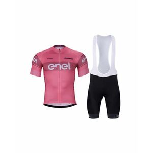 BONAVELO Cyklistický krátký dres a krátké kalhoty - GIRO D´ITALIA - černá/růžová obraz